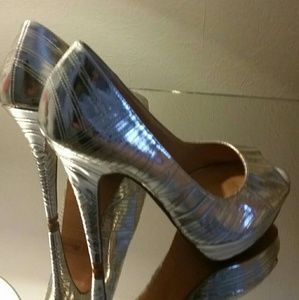 Colin Stuart Peep Toe Heels